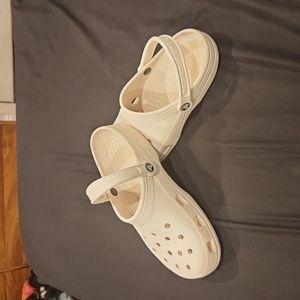White Crocs